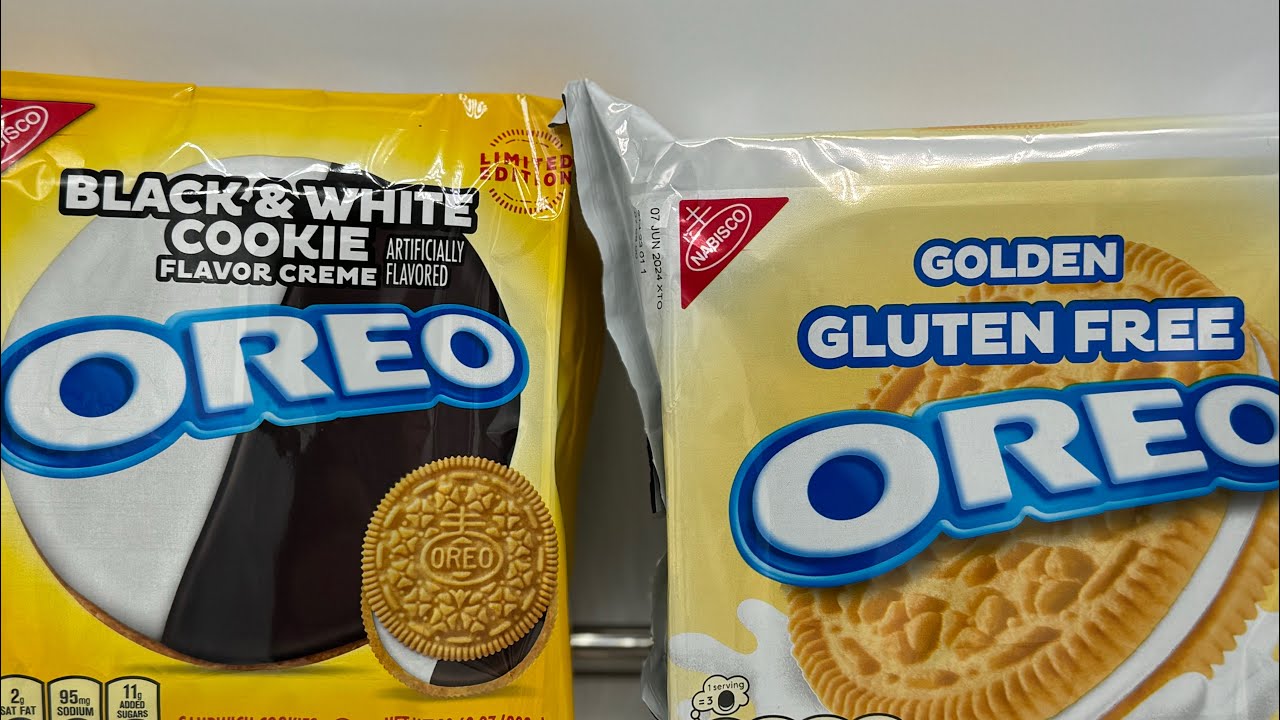 Oreo, black and white vs glutenfree golden Oreos review GlutenFree.top